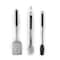Grill Mark Grill Mark Stainless Steel Black/Silver Grill Tool Set 3 pc 20187ACENST - alternate 2